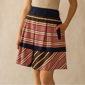 MAEVE by Anthropologie Striped Skirt